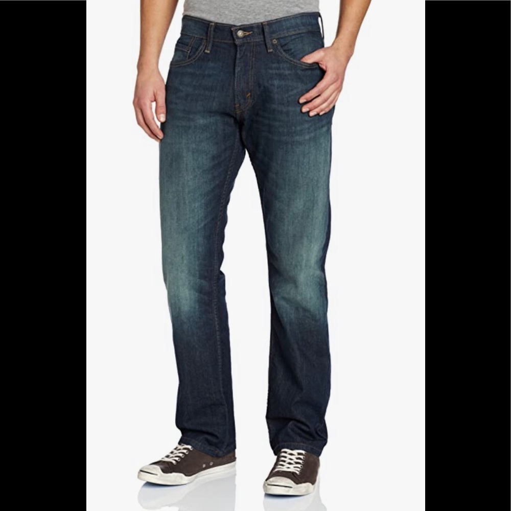 Levi's Men's 514 Straight fit Stretch Jean, Midnight, 34x30